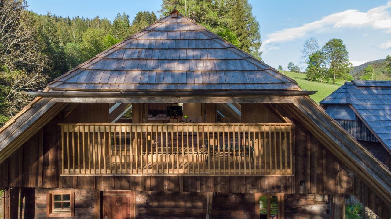 Charmante Gaestewohnung In Altem Bauernhaus In Alpiner Alleinlage Stanz Im Murztal Luaran gambar