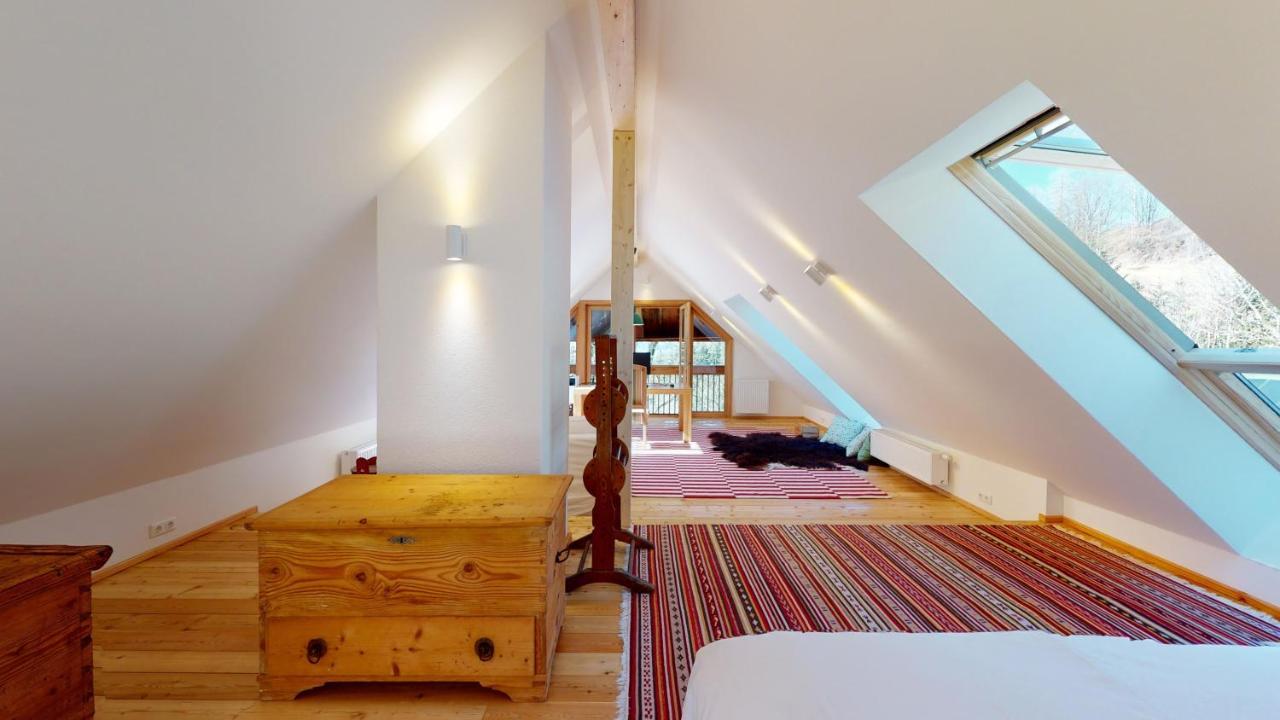 Charmante Gaestewohnung In Altem Bauernhaus In Alpiner Alleinlage Stanz Im Murztal Luaran gambar