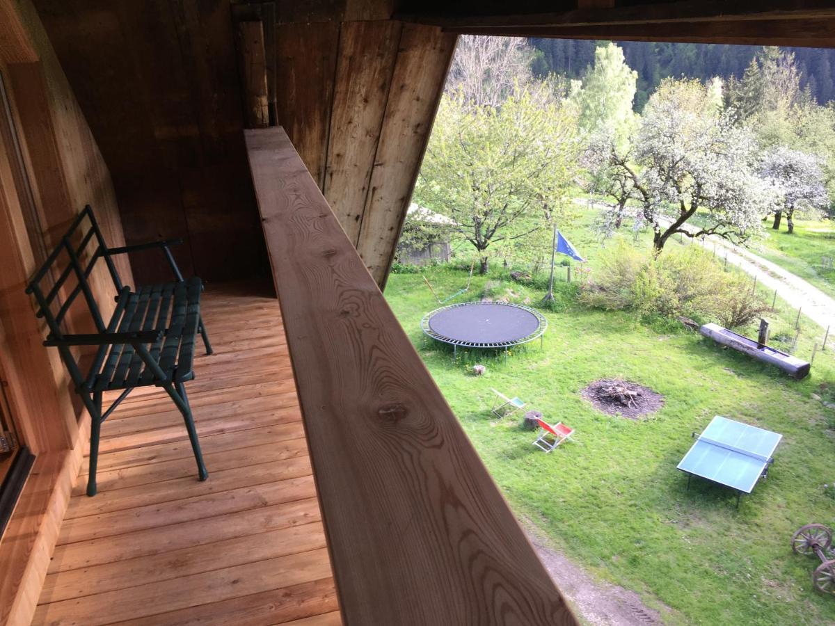 Charmante Gaestewohnung In Altem Bauernhaus In Alpiner Alleinlage Stanz Im Murztal Luaran gambar