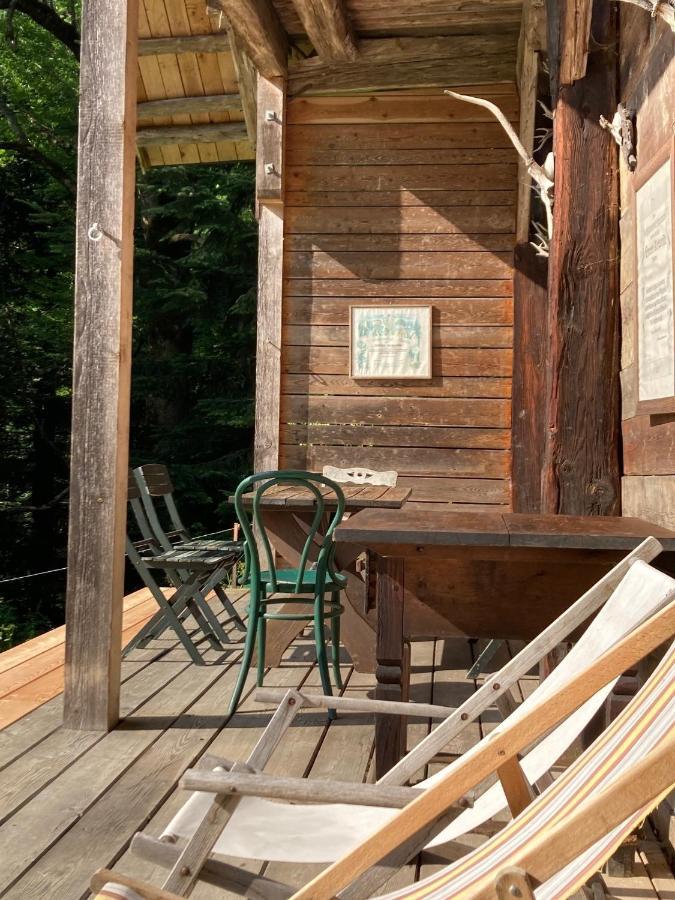 Charmante Gaestewohnung In Altem Bauernhaus In Alpiner Alleinlage Stanz Im Murztal Luaran gambar