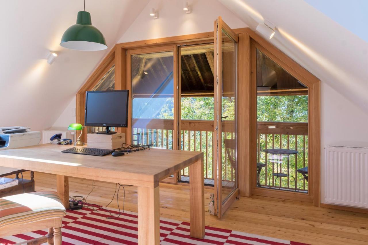 Charmante Gaestewohnung In Altem Bauernhaus In Alpiner Alleinlage Stanz Im Murztal Luaran gambar