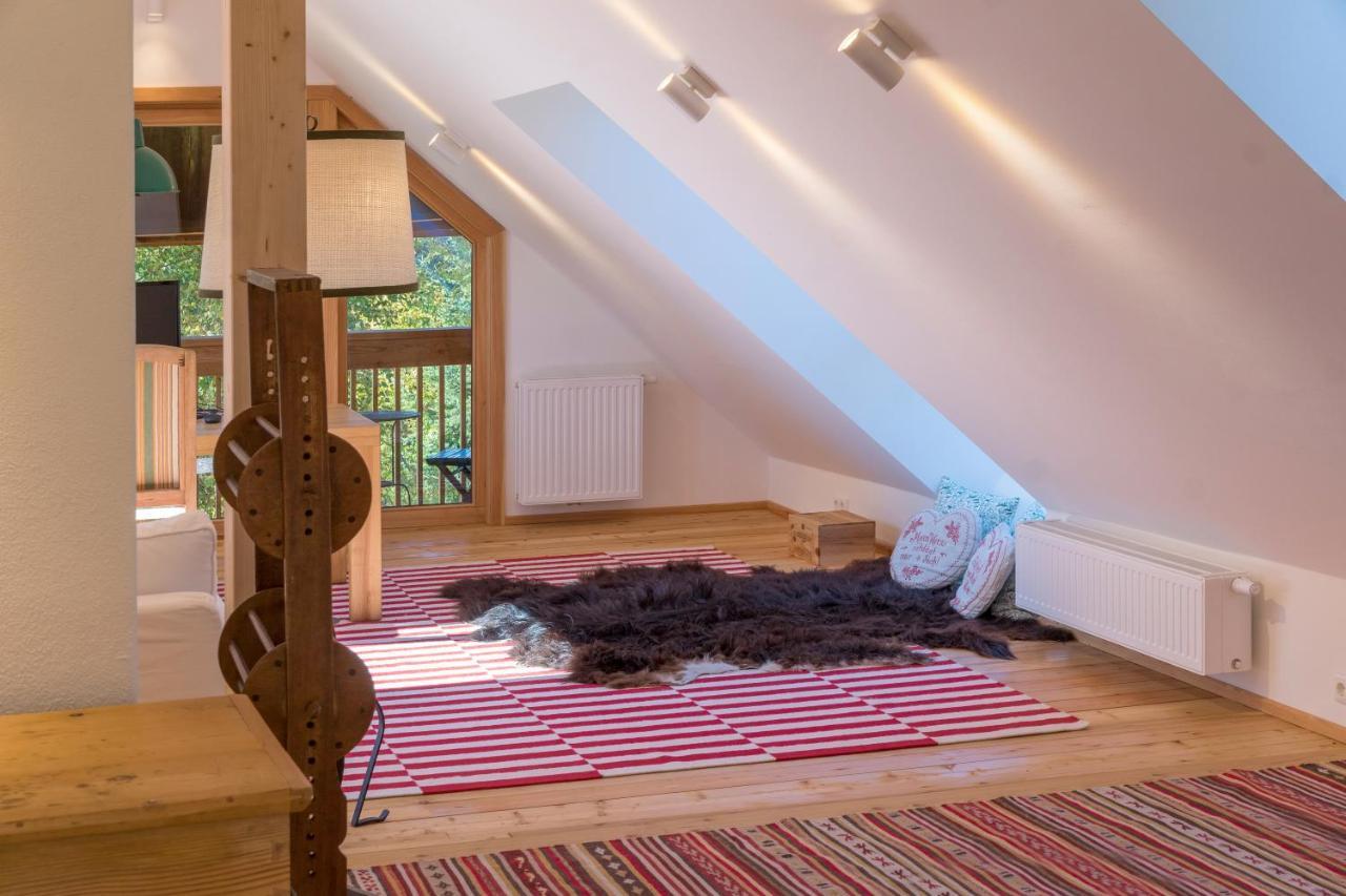 Charmante Gaestewohnung In Altem Bauernhaus In Alpiner Alleinlage Stanz Im Murztal Luaran gambar